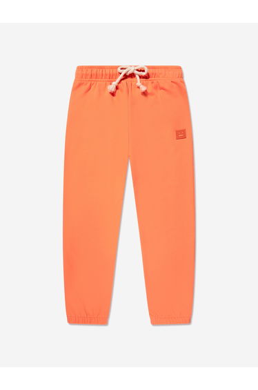Kids Logo Joggers in Orange