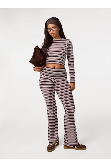 Stripe Crew Neck Top