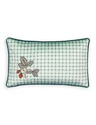 Firya Strawberry Check Rectangular Cushion Cover