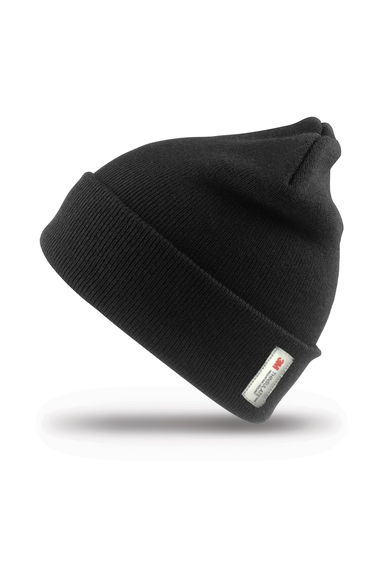 Result Genuine Recycled Thinsulate Beanie - Black