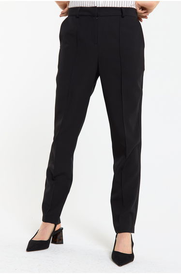 Black Slim Fit Tailored Trousers