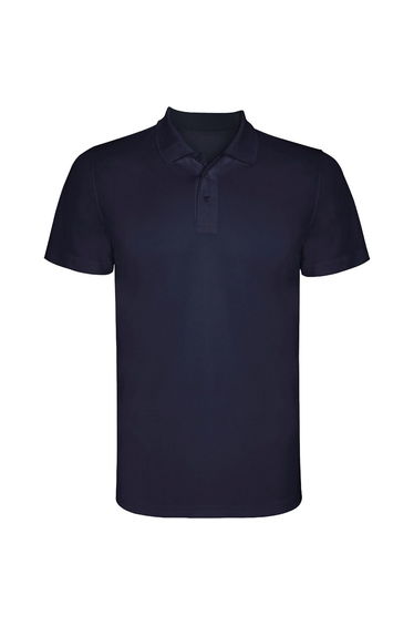 Roly Mens Monzha Short-Sleeved Polo Shirt - Navy Blue