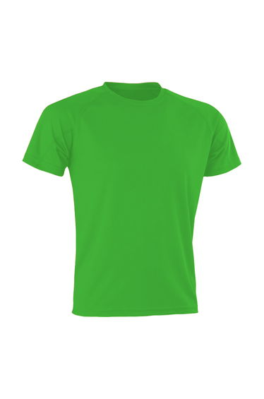 Spiro Mens Aircool T-Shirt - Flo Green