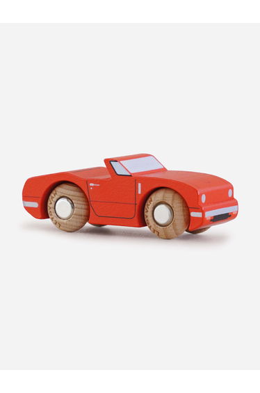 Le Toy Van GT75 Marc Wooden Toy Car in Red (W:8.5cm x D:3cm x 3.2cm)