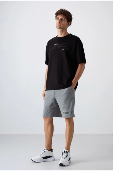 TOMMY Oversized Printed Crew Neck T-Shirt
