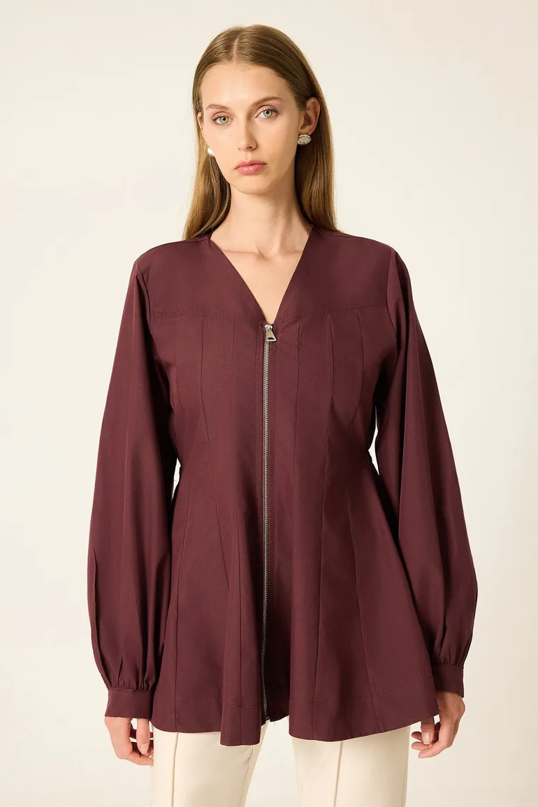 ZIPPERED JACKET - 1