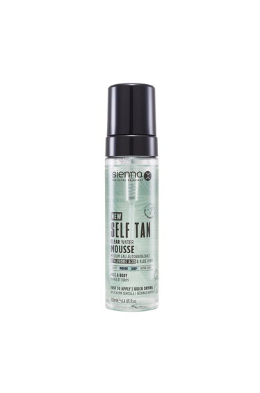 Sienna X Self Tan Clear Water Mousse 190ml