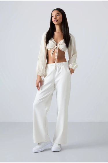 TOMMY Wide-Leg Pull-On Sweatpants