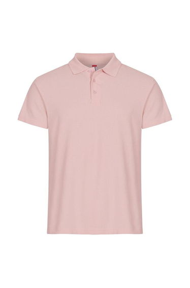 Clique Mens Basic Polo Shirt - Candy Pink