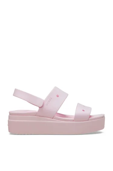 Women's Crocs Brooklyn 4U Sandals in Pink