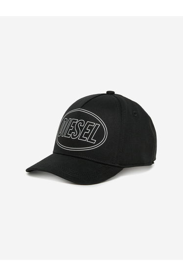 Diesel Boys Logo Cap in Black