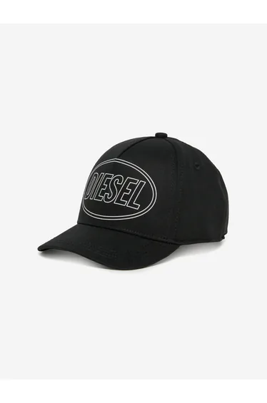 Diesel Boys Logo Cap in Black