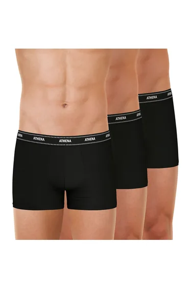 سروال قطن أسود عدد 3