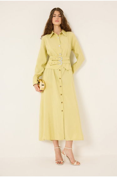 Belt Detailed Dress
