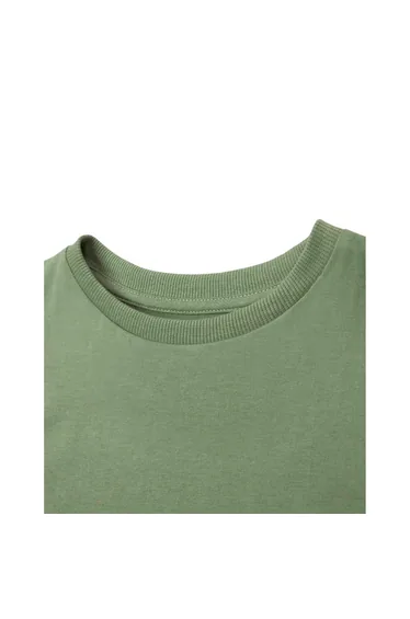 Minecraft Boys Boom Cotton T-Shirt - Green