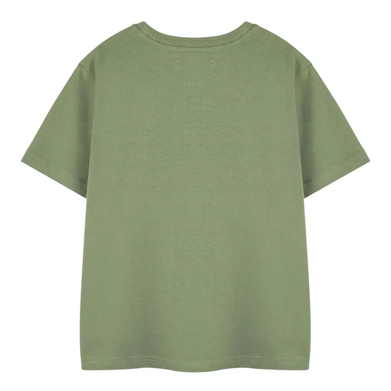 Minecraft Boys Boom Cotton T-Shirt - Green - 1