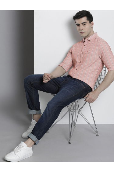 Men Regular Fit Striped Shirt