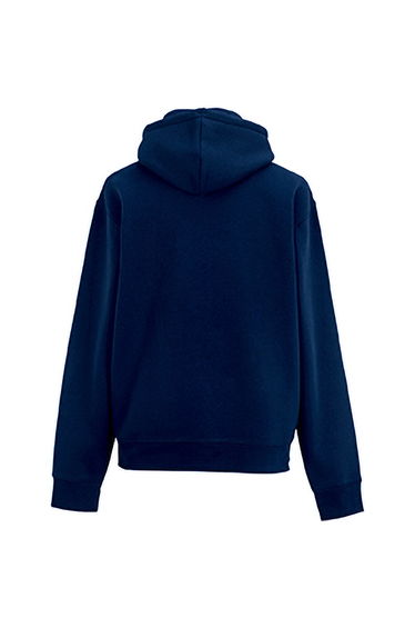 Russell Mens Authentic Hooded Sweatshirt / Hoodie - French Navy product thumbnail 2