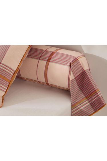 Dollon Bolster Case in Cotton Flannel