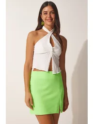 Column Mini Skirt - 2
