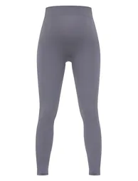 Maternity Slate Contour Ribbed Bump Support Leggings - 4