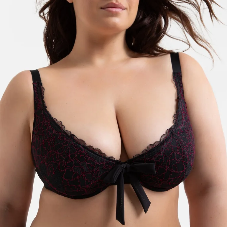 Plus Size Halterneck Bra - 3