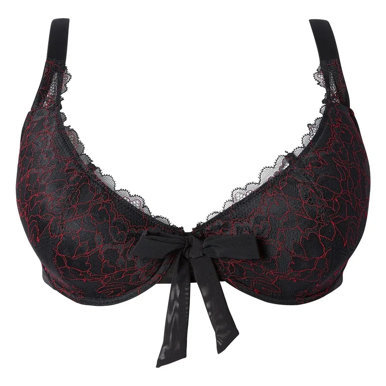 Plus Size Halterneck Bra - 1