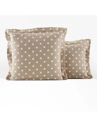 CLARISSE Polka Dot Cotton Flannel Pillowcase - 4