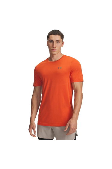 Under Armour Mens Vanish Elite Seamless T-Shirt - Orange