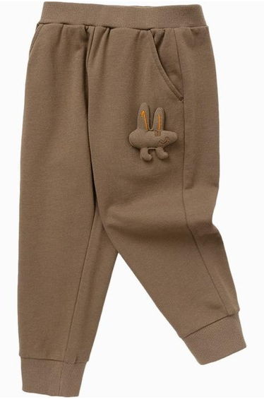 Unisex Sweatpants With Stuffed Toy