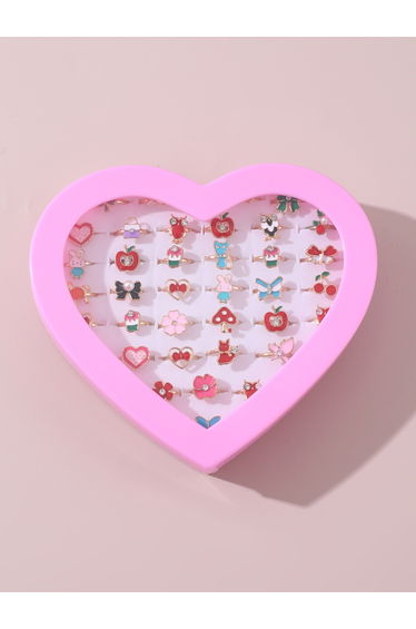Pack of 36 - Embellished Assorted Rings