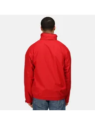 Regatta Mens Dover Waterproof Windproof Jacket - Classic Red/Navy - 2