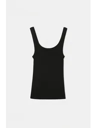 Black Knitted Undershirt - 3