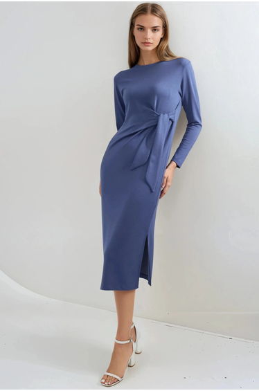 Modal Touch Slit Dress Bersan Collection