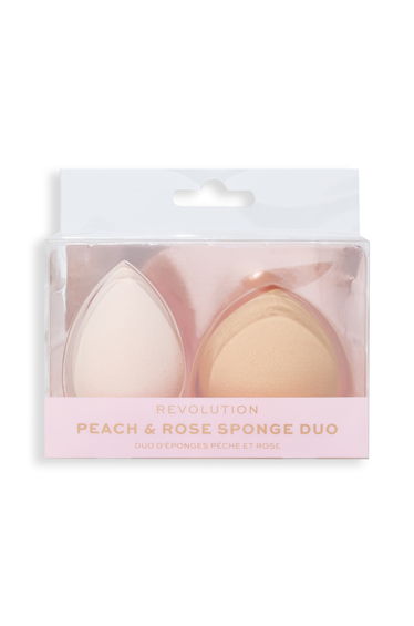 Revolution Peach and Petal Blending Sponge Duo
