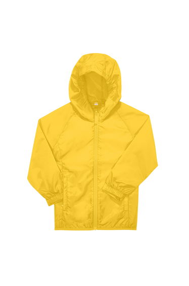B&C Childrens/Kids #Reset Windbreaker - Pop Yellow