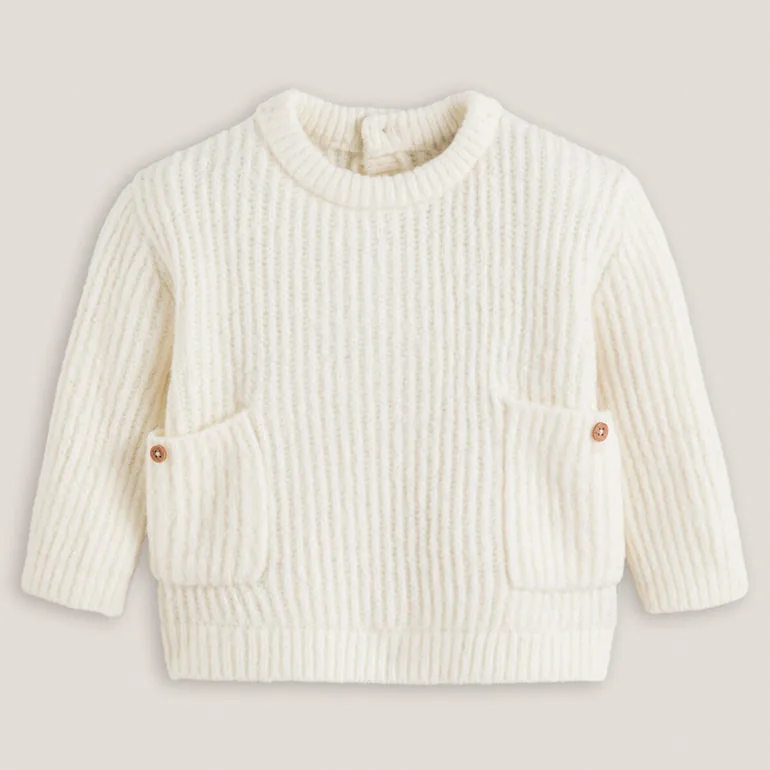 Chunky Knit Jumper/Sweater with Crew Neck