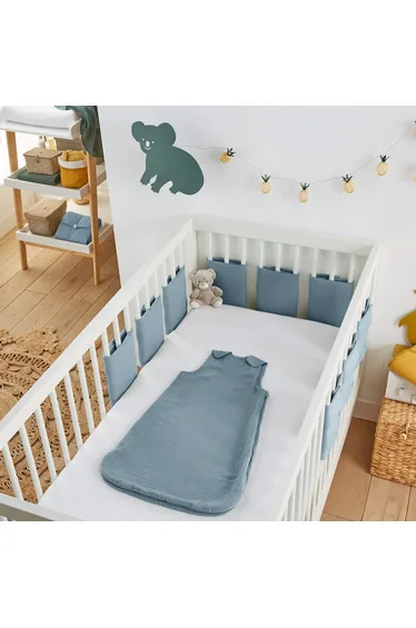 Kumla Cotton Muslin Cot Bed Bumper
