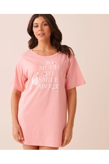 Goose Print Sleepshirt