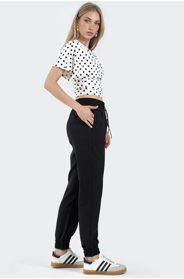 BDART Drawstring Elastic Waist Skinny Leg Sweatpants