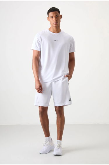 TOMMY Men's Polyester Knit Sweat Shorts