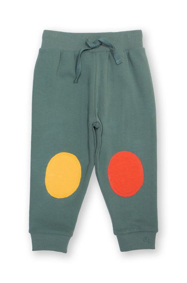 Knee patch joggers