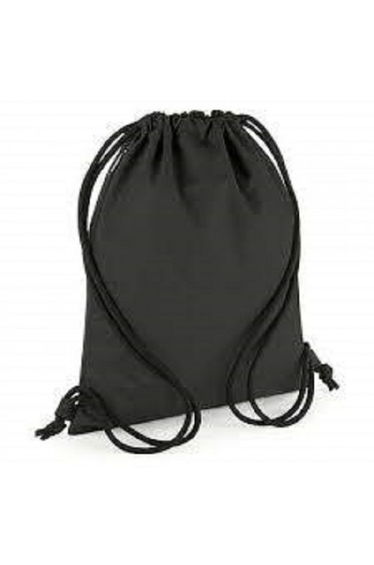 Bagbase Unisex Adult 15L Drawstring Bag - Black