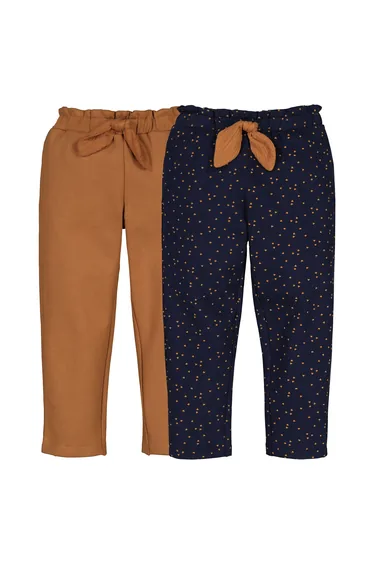 Pack of 2 Joggers in Cotton