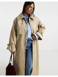 Stone Maxi Trench Coat - 1
