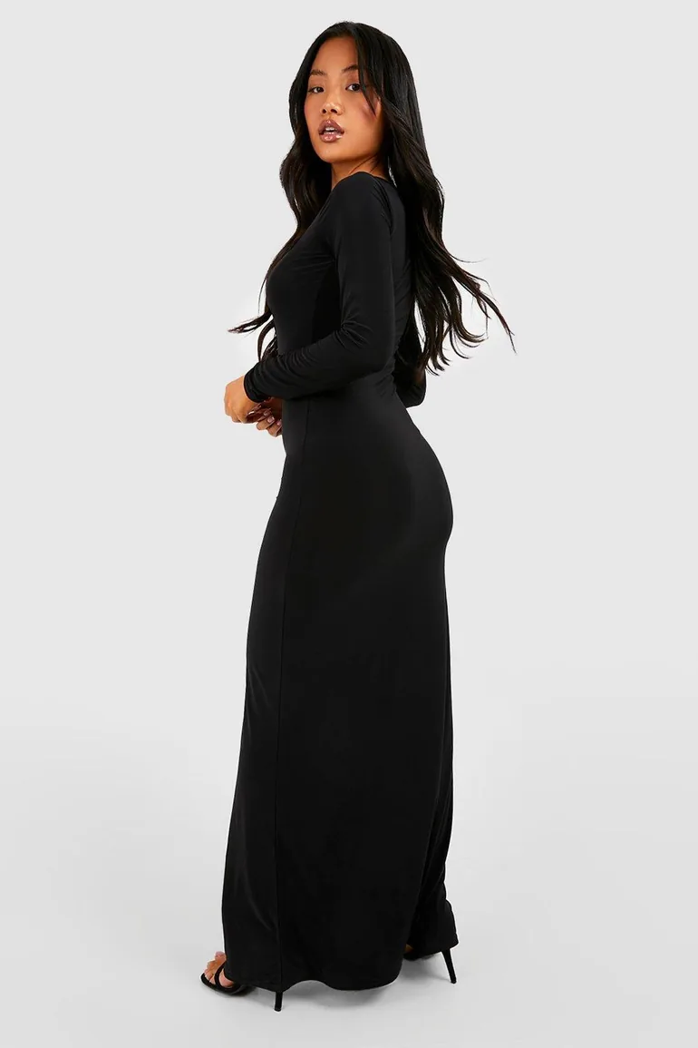 black crane long dress Black Crane | dresses for women - Double Layered | Natural