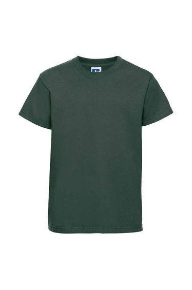 Jerzees Schoolgear Childrens/Kids Classic Plain Ringspun Cotton T-Shirt - Bottle Green