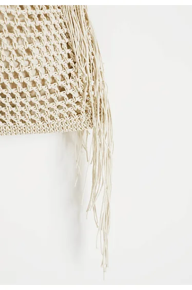 حقيبة يد شيك ويش باللون البيج