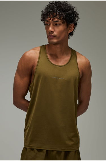 Common Pace Running Tank - olive