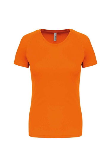Proact Womens/Ladies Performance T-Shirt - Fluorescent Orange